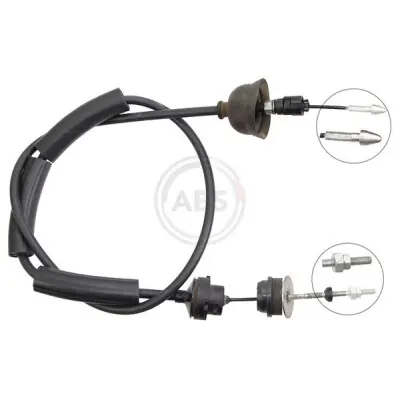 Rebajas Cable de accionamiento, accionamiento del embrague A.B.S. K28560